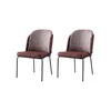 Hanah Home Set stolica Dore-197 V2, 70x47x98.5 cm, 2 komada, Crvene