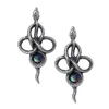 Uhani ALCHEMY GOTHIC - Tercia Serpent - Kositer - E441
