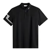 Moška majica J.Lindeberg Heath Polo Black L