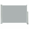 Uvlačiva bočna tenda za terasu 80 x 300 cm siva