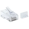 Intellinet 90 kos Cat6 RJ45 UTP 3-točkovni modularni konektorji