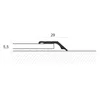 6/F LETEV RJAVA 270 cm