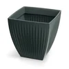 Saksija Latia kvadratna standard 40cm - antracit kamen 466R ( 20099 )