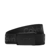 Calvin Klein Otroški pas Calvin Logo Canvas Belt IU0IU00667 Črna