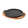 Cast iron grill with stand, 28 cm - LAVA