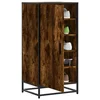 Stalak za cipele boja hrasta 48x38x97,5 cm konstruirano drvo