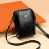 Trendovska navpična torbica za telefon | SUNIBAG, Črna