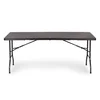 ModernHome Sklopivi sto za proslave, 180cm, Braon