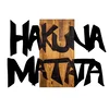 Wallity Zidna dekoracija Hakuna Matata 5, 77x58cm