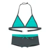BUFFALO Bikini antracit / žad