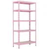 Polica pink 180x90x40cm 5 polica mdf