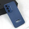 Torbica Carbon Stripe za Samsung S926B Galaxy S24 Plus plava