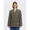 SELECTED Blazer SLWReeda pikčasto rjava