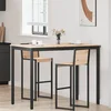 Stol za bar Prirodna 140 x 80 x 105 cm Čvrsto borovo drvo