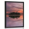 Plakat zapuščeni otok - 20x30 white