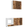 Kuhinjska jedinica LUCCA 5 pcs Staro drvo Konstruirano drvo