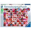 Ravensburger puzzle (slagalice)1500pcs- 99 crvenih lepih stvari RA16215
