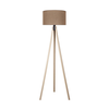 Duolla - Podna lampa 1xE27/60W/230V prečnik 44 cm braon/bež