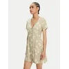 RVCA Poletna obleka 23B131508 Zelena Regular Fit