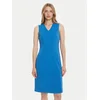 Calvin Klein Cocktail obleka LV044C063G Modra Slim Fit