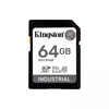 SDXC Kingston 64GB Industrial, do 100MB/s, Class 10, UHS-I, U3, V30, A1