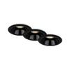 Briloner 7042-035 - Set od 3 kupatilskih ugradnih stropnih svetala, 1x GU10/9W/230V, IP23