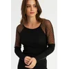Cool & Sexy Ženska bluza EY2943, Crna