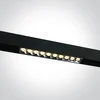 LINEARNA LED SVJETILJKA ZA MAXI MAGNETSKE ŠINE 22W CCT 48V IP20 CRNA