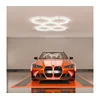 LED prigušiva plafonska svetiljka HEXAGON LED/192W/85-265V 5000K CRI 90 IP54 bela