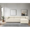 Atelier del Sofa Ugaona garnitura Fora 296x66x185cm Bež