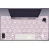 Decormat Namizna podloga Pink triangles 90x45 cm