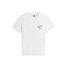 Tommy Jeans Majica pegasto siva/zelena/oranžna/črna