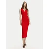 Marella Cocktail obleka Harald 2513621022 Rdeča Slim Fit