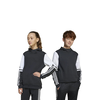 Otroški pulover adidas Performance črna barva, s kapuco, JE2768