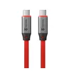 Tactical Fat Man 2.0 USB-C/USB-C kabel 1m rdeč