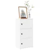 Regal za knjige bijeli 40x24x77 cm konstruirano drvo
