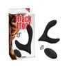 Masažer prostate Prostate Screamer, 13cm, Crni