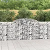 Lučne gabionske košare 4 kom 300x30x100/120cm pocinčano željezo