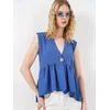 Bigdart Bluza Blusen progasto modra