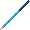Faber-Castell - Grafitni svinčnik Faber-Castell Grip Jumbo, HB, črno turkizen