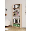 Hanah Home polica za knjige Bili5 80, 80 cm, hrast Sonoma