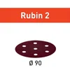 Brusni list Rubin 2 STF D90/6 P150 RU2/50 kos