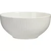Gastro skledica, bela, rebrast dizajn, prostornina 0,50 l, višina 69 mm, premer 150 mm (6 kos)