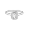 ETHISHER DIAMANTEN Prstan srebrna