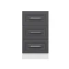 Hanah Home kuhinjski element Minar 7986, 45 cm, beli / antracit
