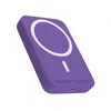 Power bank MagSafe Wireless only 5000 mAh ljubicasta