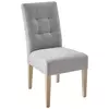 Carryhome STOL, les, tekstil siva, hrast