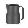 Vrč za Mleko 0.7L, Mat Črna, 84x130mm