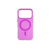 Silikonska futrola Magsafe FLURO COLOR Iphone 17 Pro Max ROZE