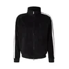 JACK & JONES Prehodna jakna JCOATHLETICO črna/bela